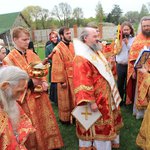Управляющий Козельской епархией епископ Козельский и Людиновский Никита совершил малое освящение храма святых Жен Мироносиц